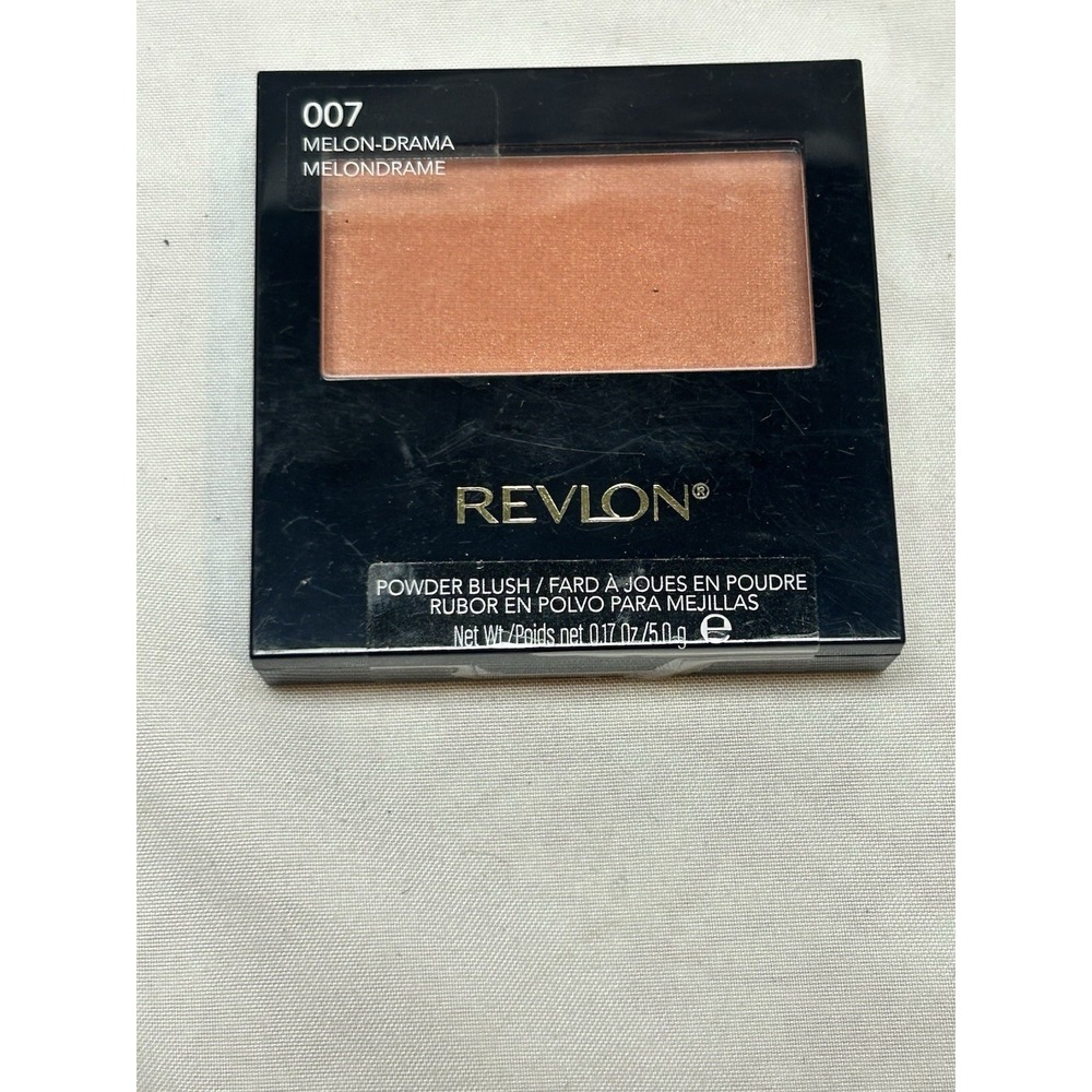 Revlon Powder Blush- 007 Melon- Drama